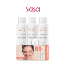 THERMAL SPRING WATER 300 ML X3 + GENTLE CLEANSING FOAM 50ML