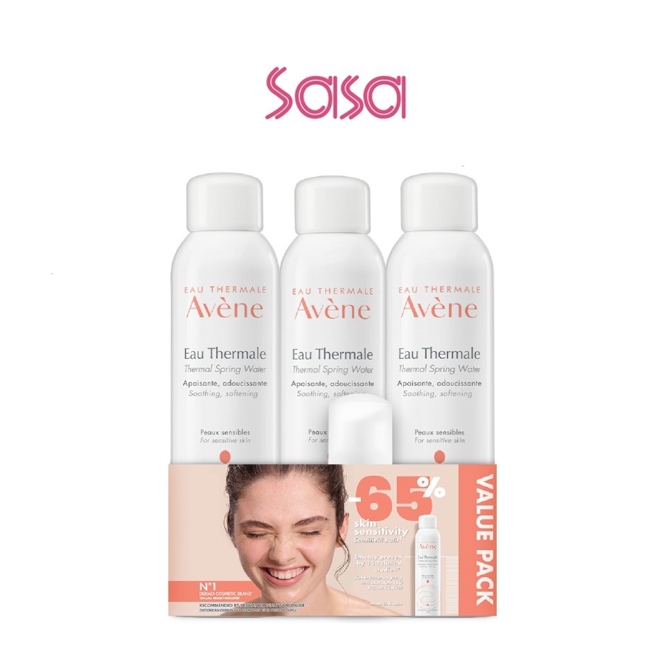 THERMAL SPRING WATER 300 ML X3 + GENTLE CLEANSING FOAM 50ML