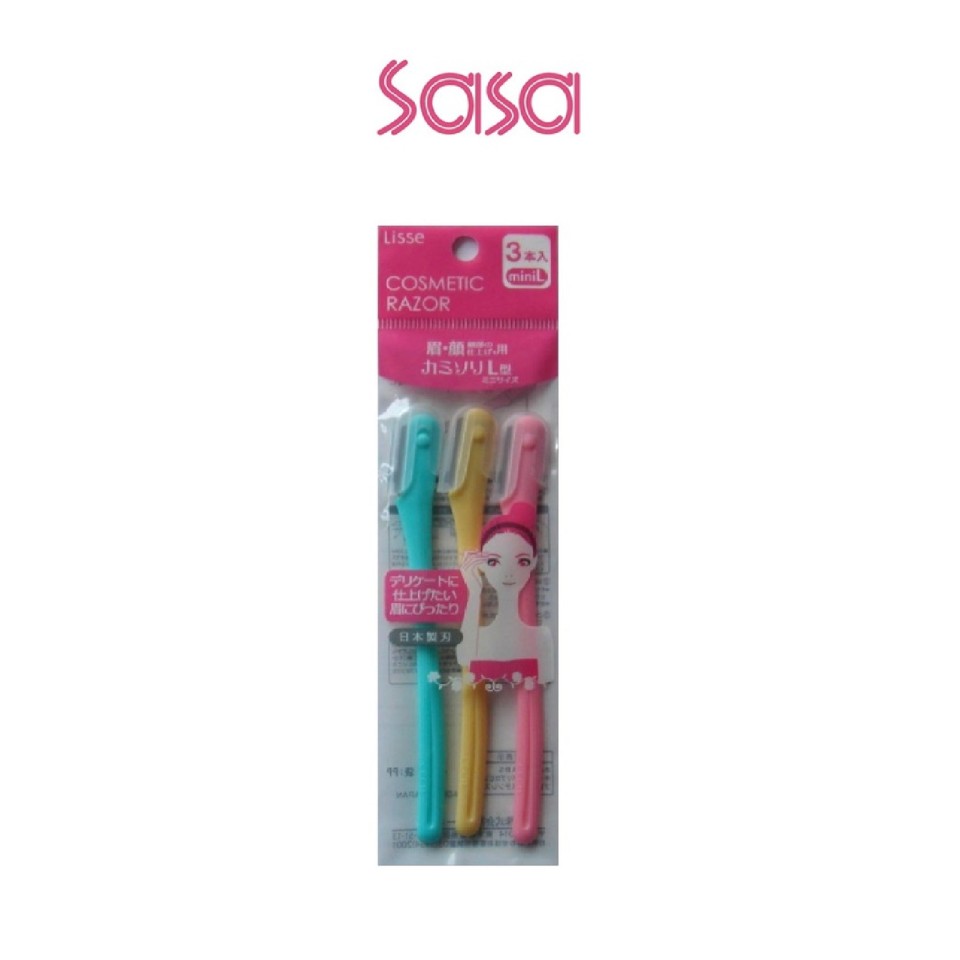 COSMETIC RAZOR MAKE UP FACIAL BLADE EYEBROW KNIFES 3&APOS;S