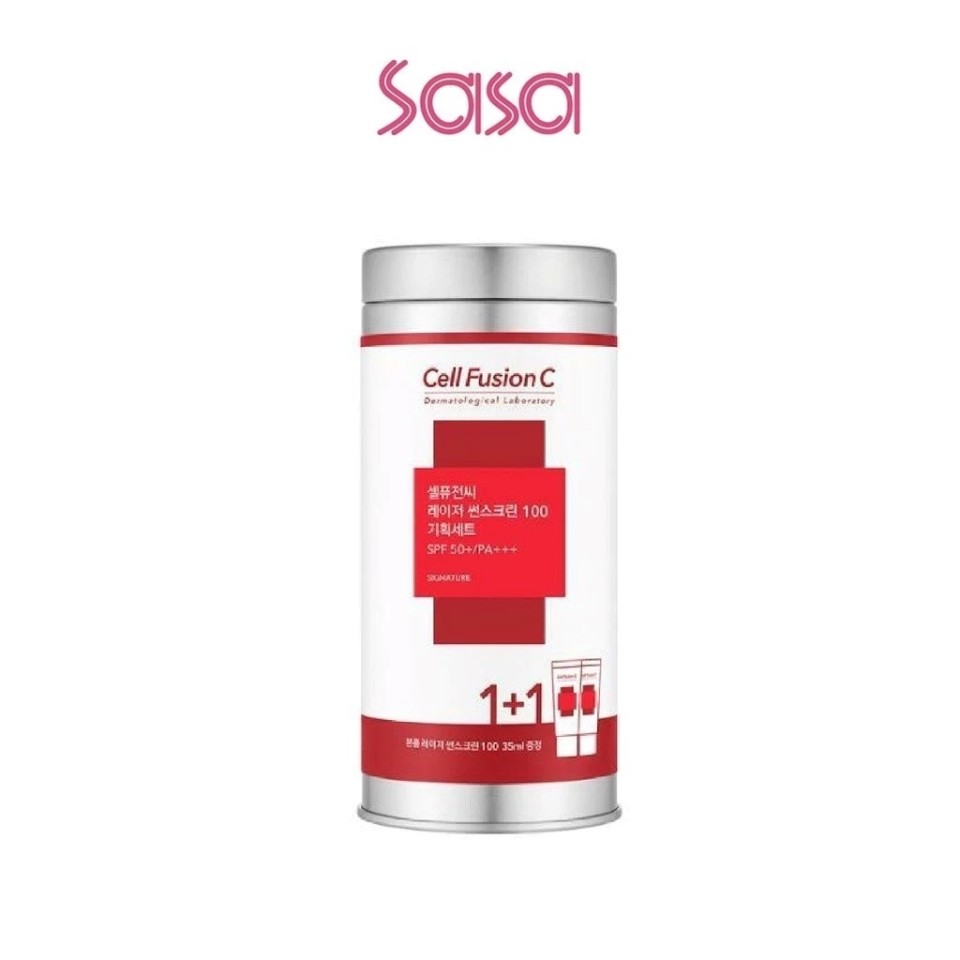 LASER SUNSCREEN 100 SPF50+PA+++ 2PCS