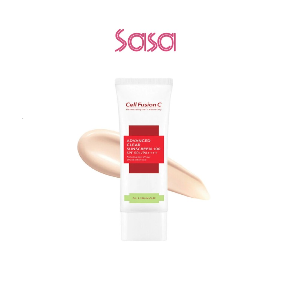 ADVANCED CLEAR SUNSCREEN 100 SPF50+/PA++++ 2PCS