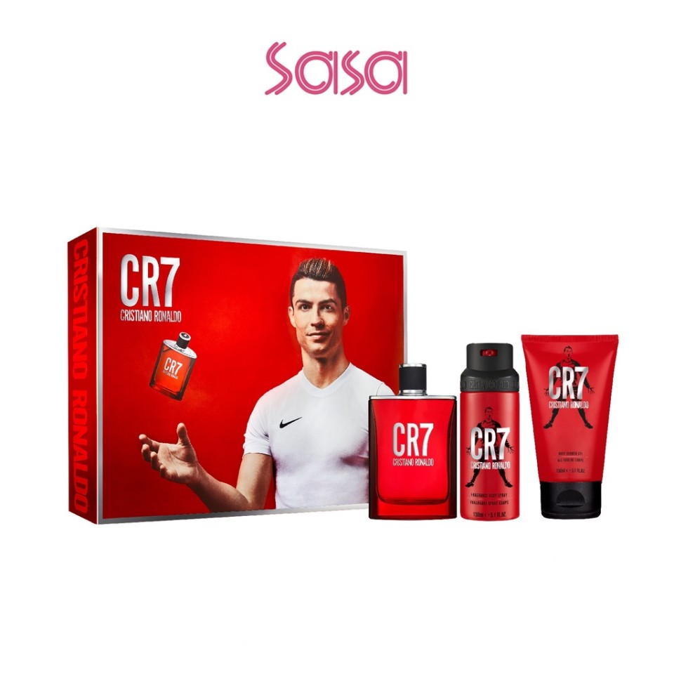 CR7 GIFTSET (EDT 100ML + SHOWER GEL 150ML + BODY SPRAY 150ML)