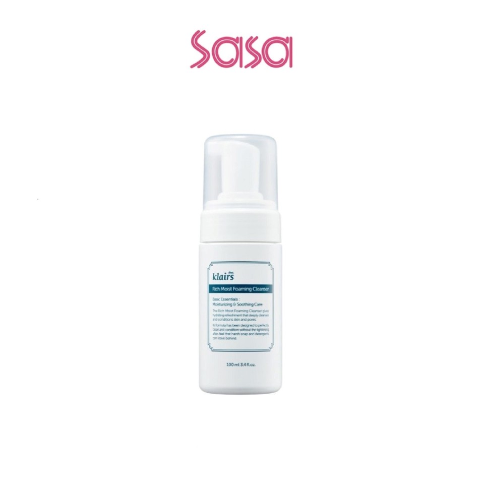 RICH MOIST FOAMING CLEANSER 100ML