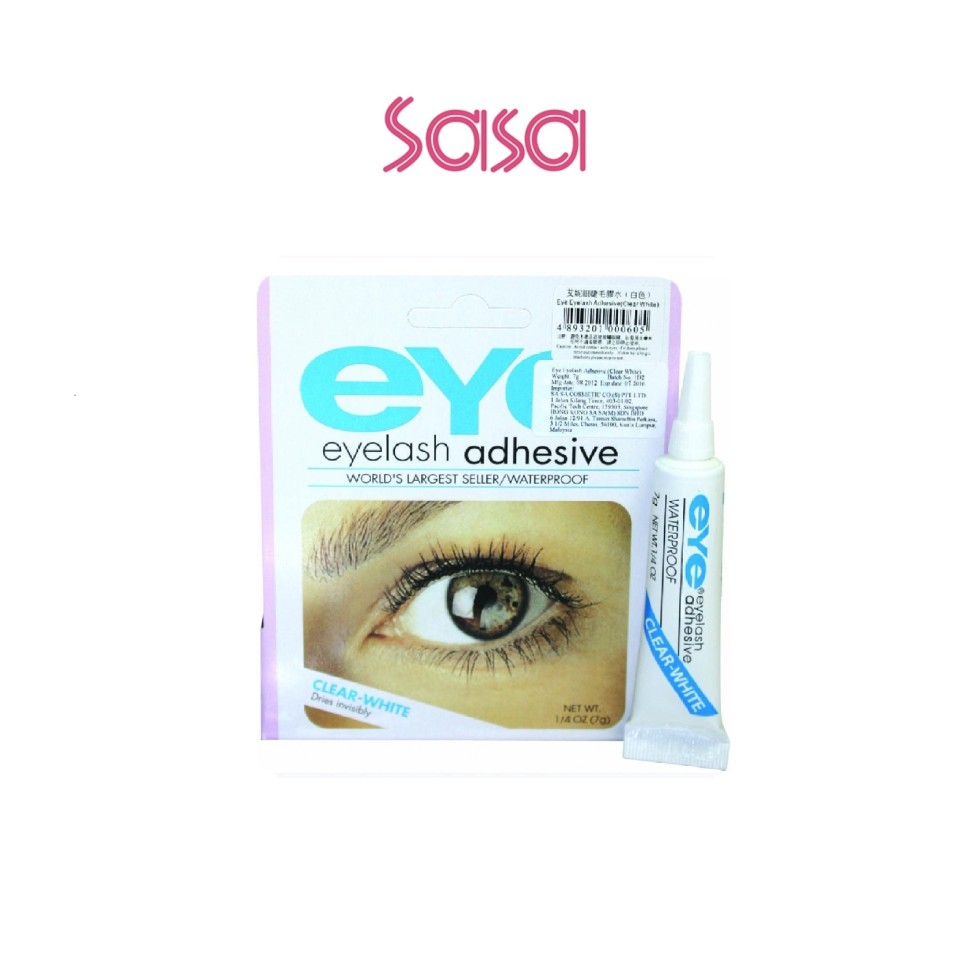 EYELASH ADHESIVE 7G (CLEAR-WHITE)