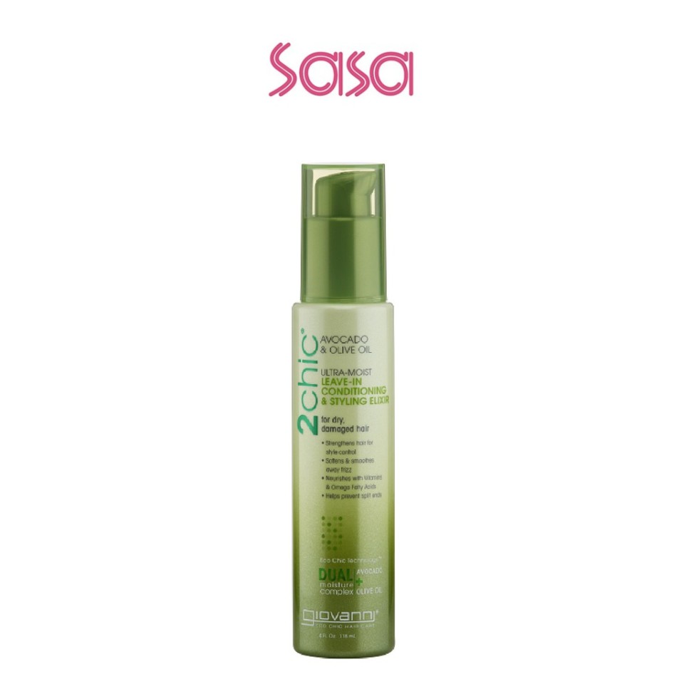 ULTRA-MOIST LEAVE-IN CONDITIONING & STYLING ELIXIR 118ML