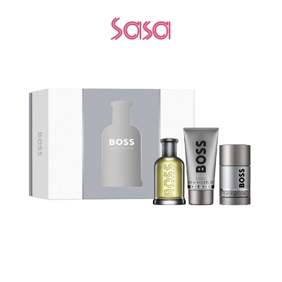 BOSS BOTTLED EDT 100ML GIFTSET