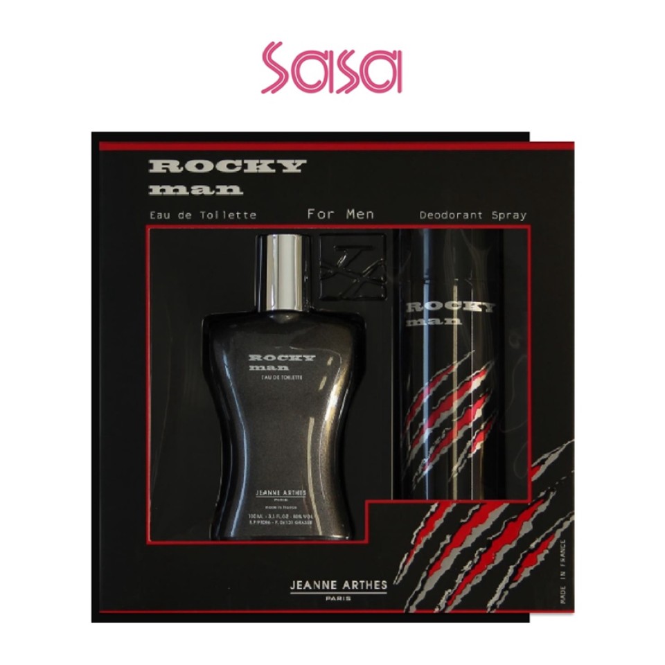 22' ROCKY MAN GIFTSET 2'S (EDT 100ML + DEODORANT SPRAY 200ML)