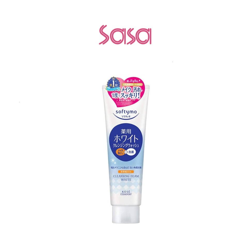 SOFTYMO CLEANSING FOAM WHITE 190G
