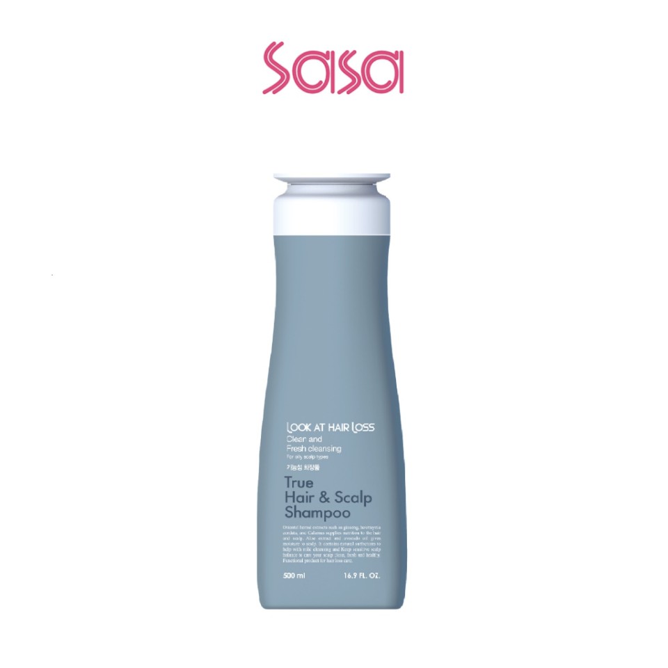 TRUE HAIR & SCALP SHAMPOO 500ML