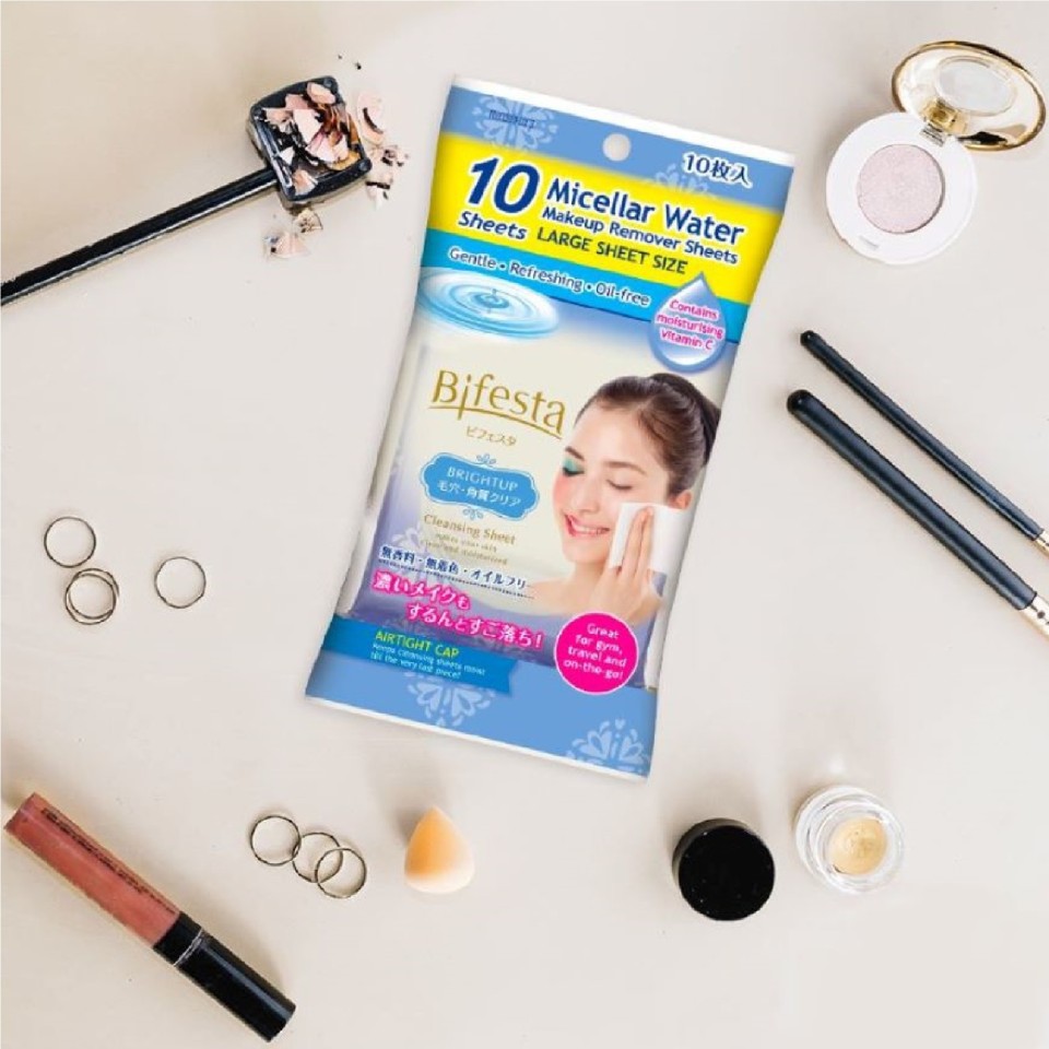 BRIGHTUP CLEANSING SHEET 10 PCS