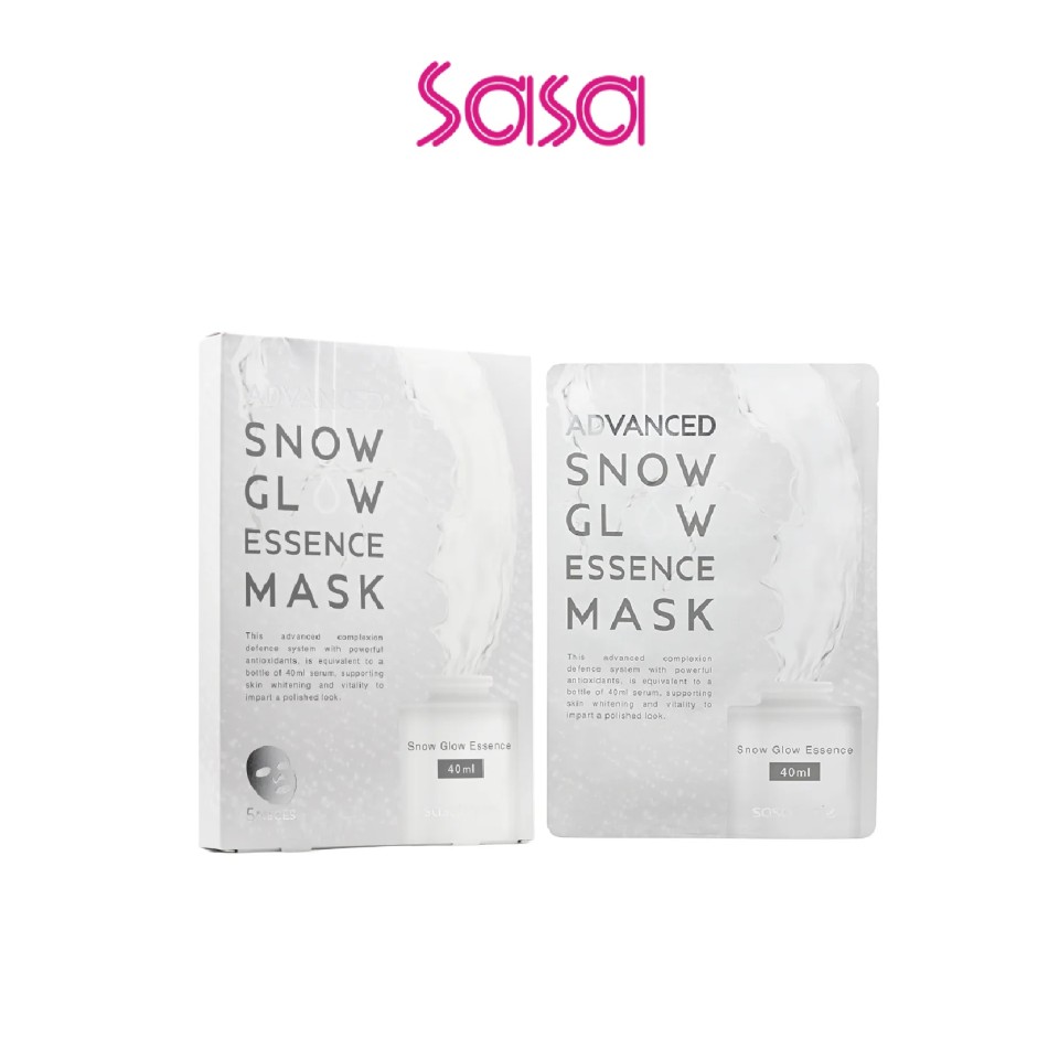 ADVANCED SNOW GLOW ESSENCE MASK (40ML X 5PCS)