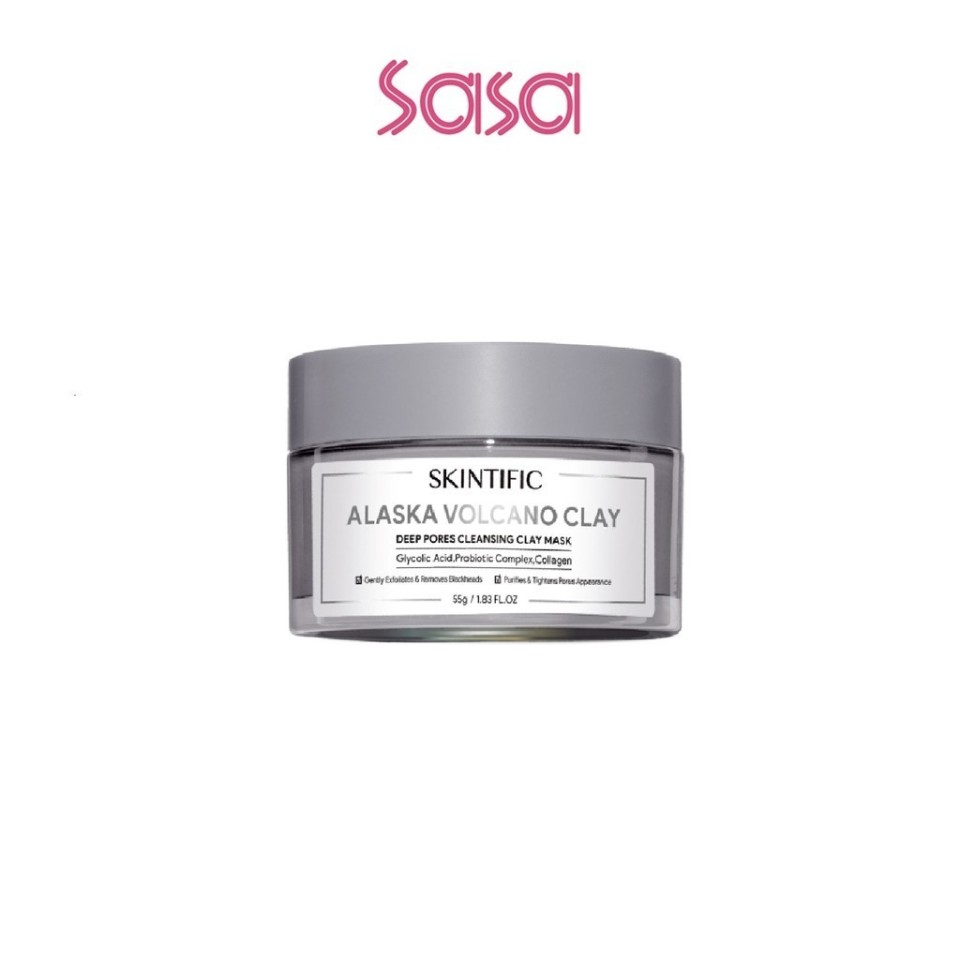 ALASKA VOLCANO CLAY CLEANSING CLAY MASK 55G