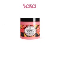 TROPICAL FRUITS SCRUB 550G (STRAWBERRY & PAPAYA)