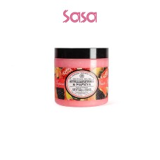 TROPICAL FRUITS SCRUB 550G (STRAWBERRY & PAPAYA)